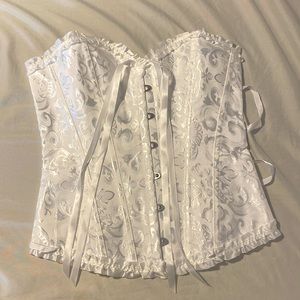 white corset